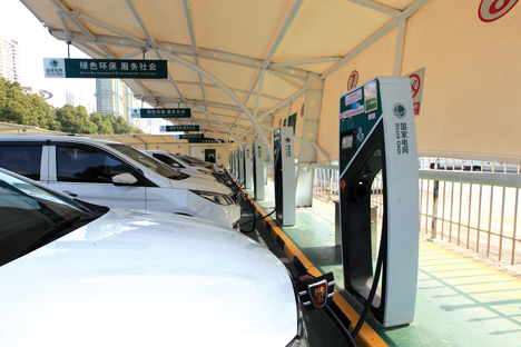 常熟充電站項目均由宏宇公司完成土建、安裝與運(yùn)維